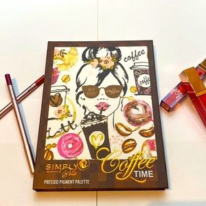 Simple bella pressed pigment palette COFFEE TIME